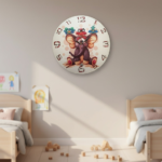 ساعة حائط دائرية فلافيلو وعصافيره - Image 2