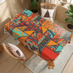 مفرش سفرة مشمع حراري افريقي