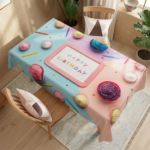 مفرش سفرة مشمع حراري عيد الميلاد