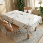 مفرش سفرة مشمع حراري الرخامي - Image 2