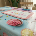 مفرش سفرة مشمع حراري عيد الميلاد - Image 3