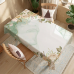 مفرش سفرة مشمع حراري مينت بيوني