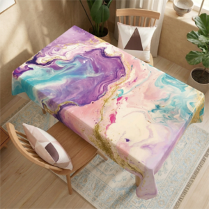 مفرش سفرة مشمع حراري جلاكسي