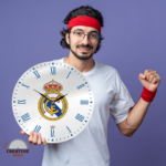 ساعة حائط دائرية ريال مدريد - Image 2