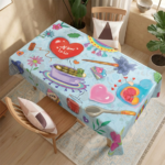 مفرش سفرة مشمع حراري سوبر ماما