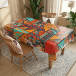 مفرش سفرة مشمع حراري افريقي - Image 2