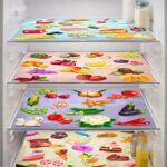 Refrigerator shelf mat