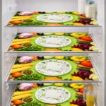 Refrigerator shelf mat